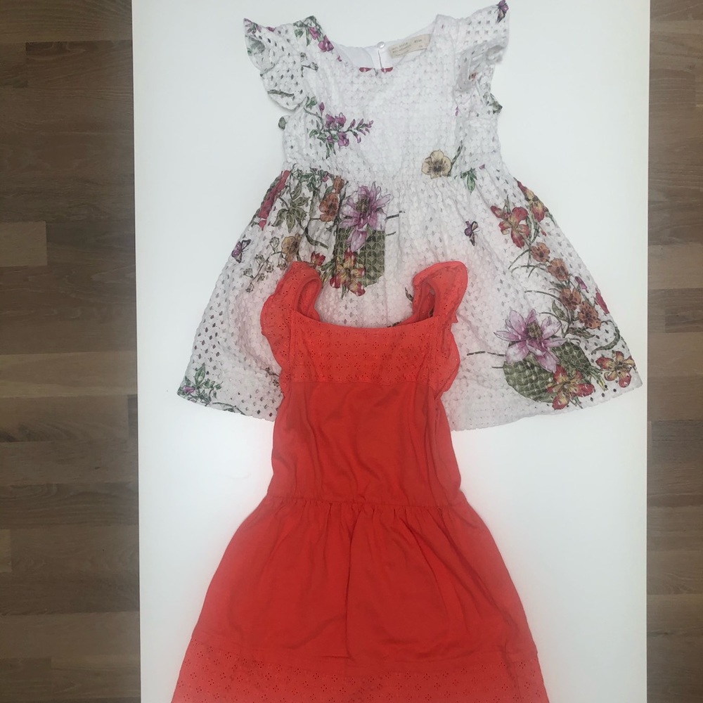 Zara Dress & Baby Gap dress toddler size 4